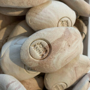 Stoneware Scented Car Freshener Pebbles